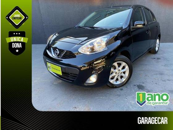 NISSAN MARCH 1.6 SV 16V FLEX 4P MANUAL